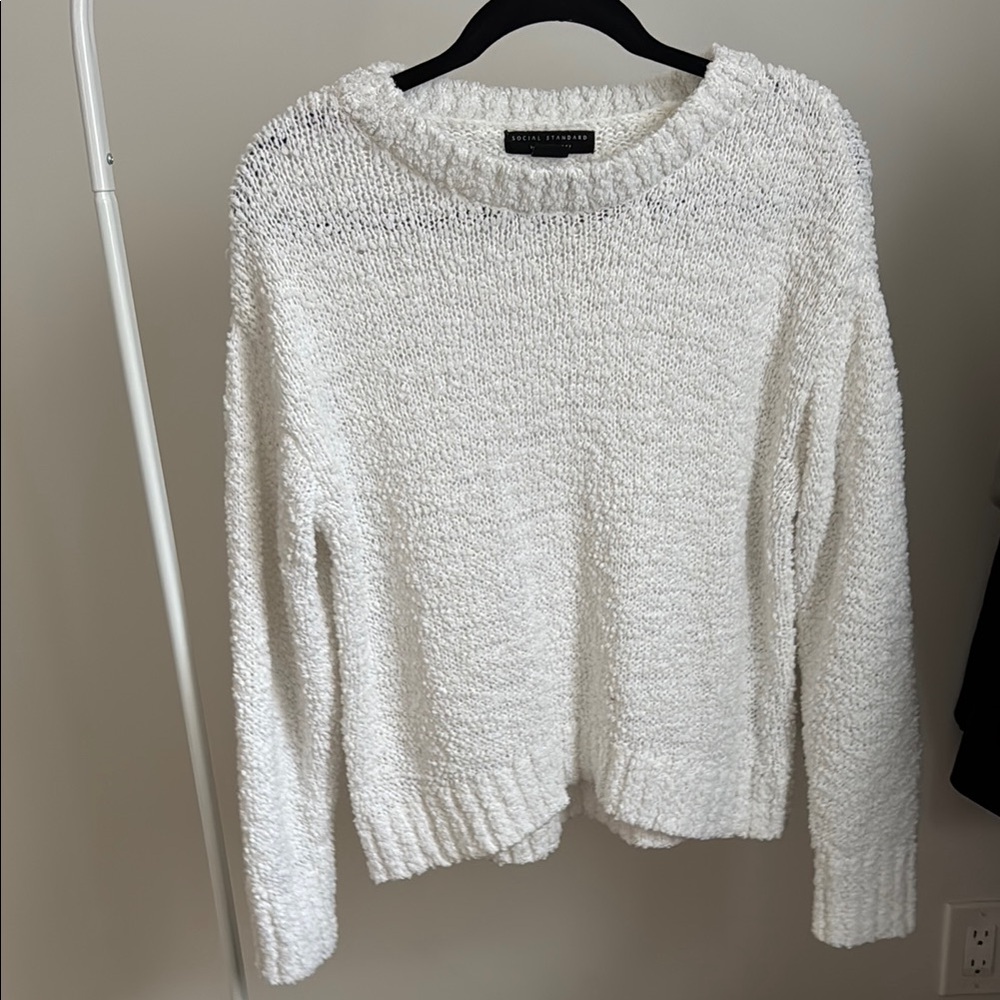 Cozy White Sweater